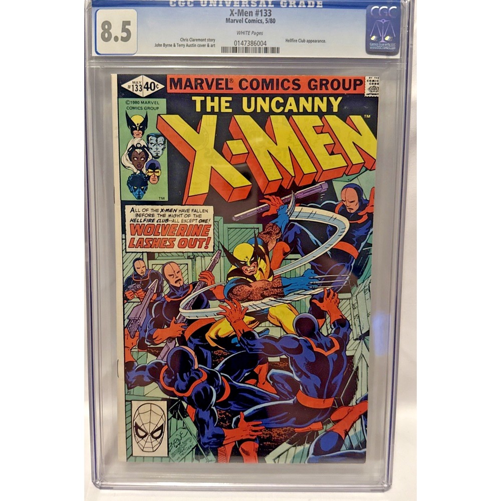 The Uncanny X-MEN #133 CGC 8.5 First Solo Wolverine Marvel Comics 1980